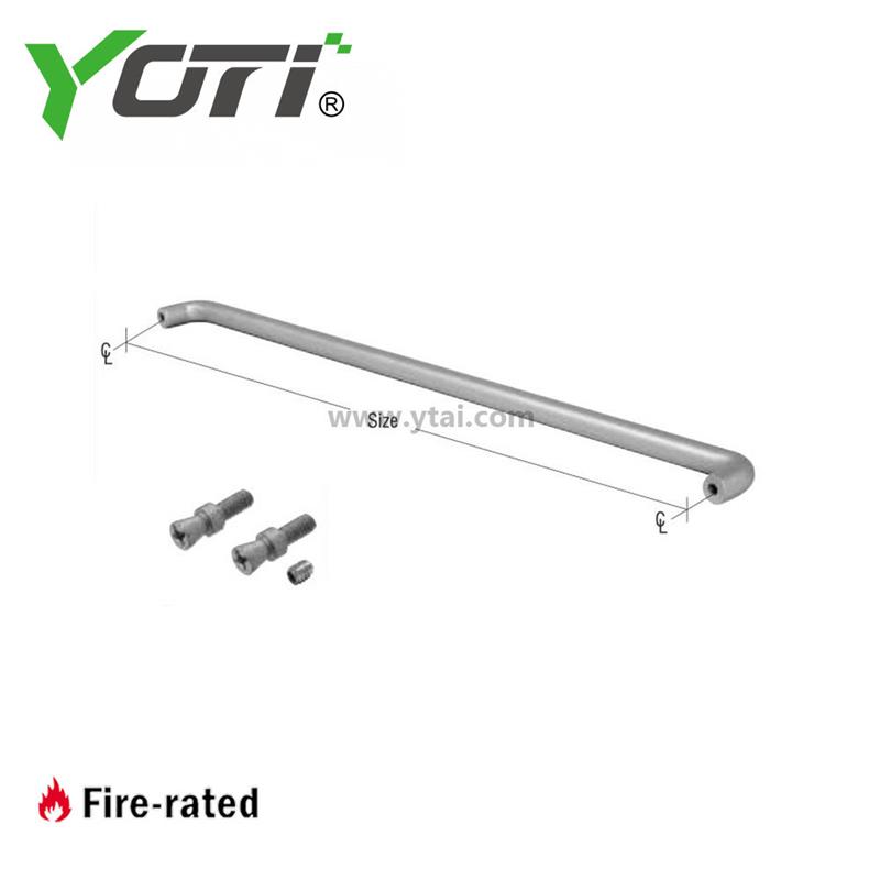 PB031 Double Bend Push Bar Aluminum
