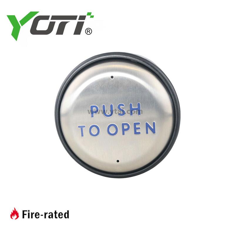 10BOX45RNDSM Push Plate Automatic Door Disable Switch Round