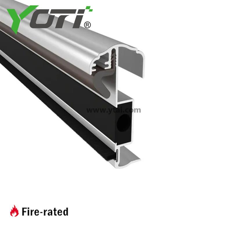 YDW601 Door Locking Astragals with Slide Bolt Durable Feature For Inswing Door
