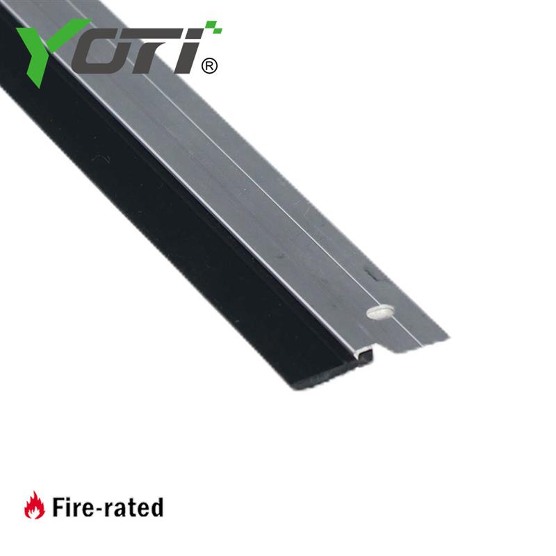 YDB113 Aluminum Door Customized Door Seal With Vinyl Sweep