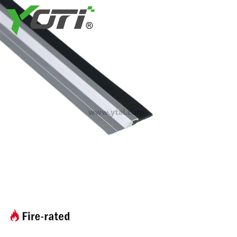 YDB113 Aluminum Door Customized Door Seal With Vinyl Sweep