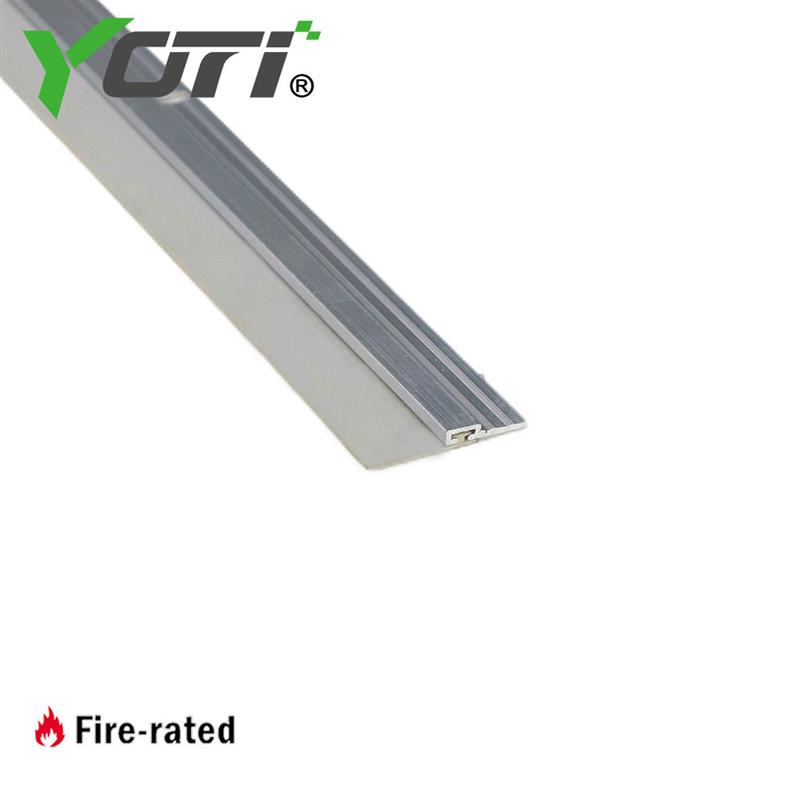 YDB118 Flexible Door Seal Strip Aluminum With Bottom Sweep