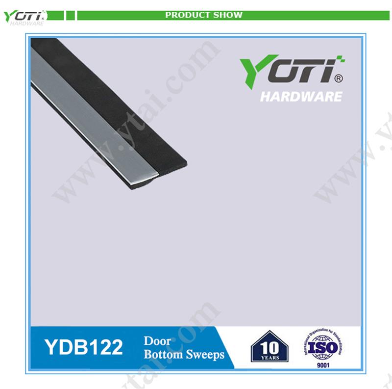 YDB122 Exterior Doors Sweeps With Aluminum Door Bottom Sweep Under Door Seal