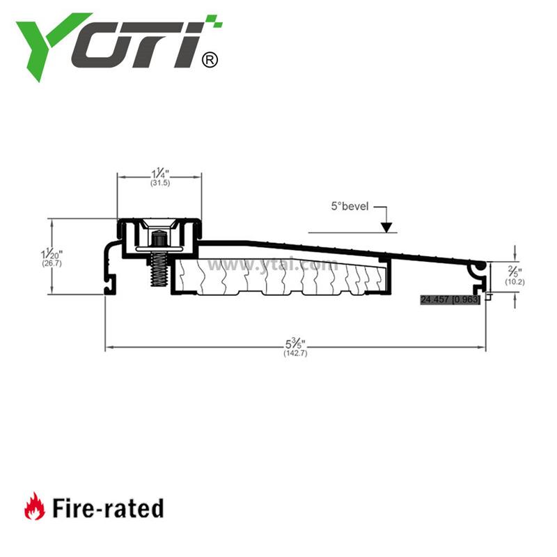 YDT505 Threshold Wood Sill Aluminum Residential Sill