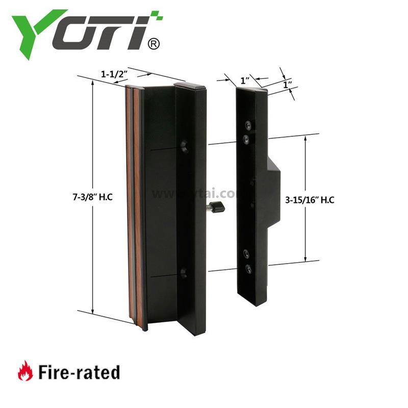 C 1058 Sliding Door Handle Patio Door Mortise Style