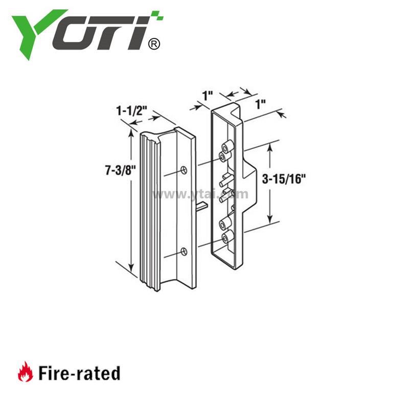 C 1058 Sliding Door Handle Patio Door Mortise Style