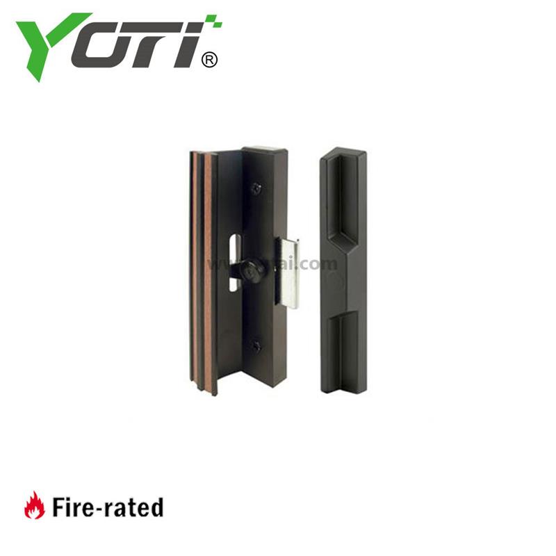 C 1106 Sliding Door Handle Black Extruded Aluminum
