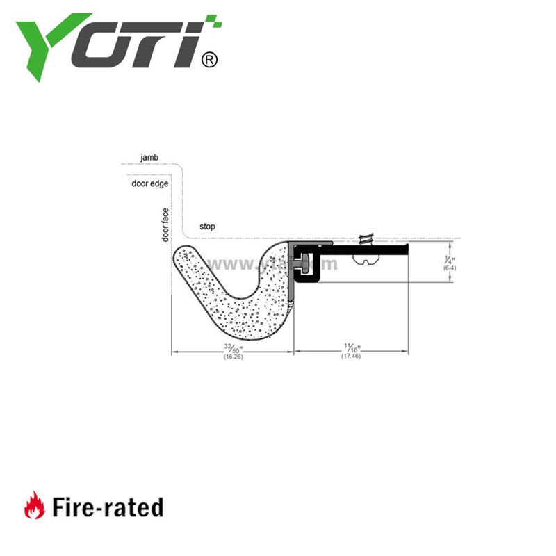 YDW103 Door Weatherstrip Modern Perimeter Gaskets
