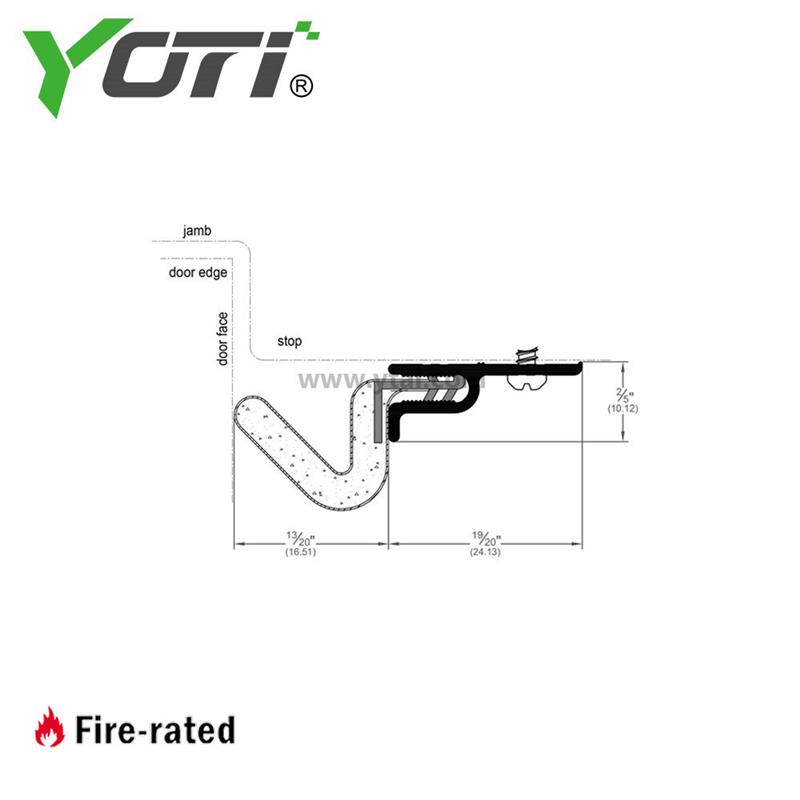 YDW104 Perimeter Gaskets V-Shaped Foam Seal