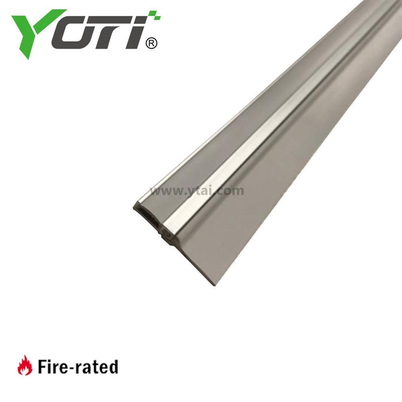 YDB204 Door Sweeps Action Blade Seal Aluminium & Silicone Rubber Fin