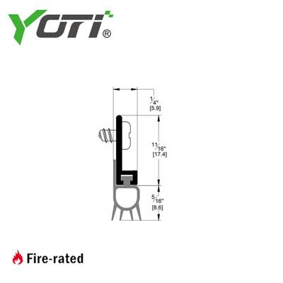 YDB203 Door Bottom Sweep Seal Strip Stopper Seal