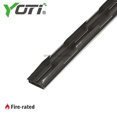 YDS114 Modern Design Aluminum Door Bottom Shoes with Vinyl Insert Door Shoe Storage Seal Made in China Hardware